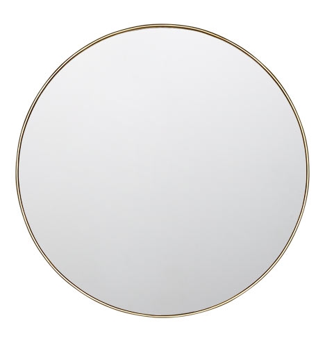 36" Round Metal Framed Mirror - Image 2
