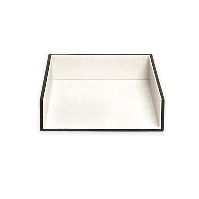Chico Faux Leather Letter Tray - Image 0