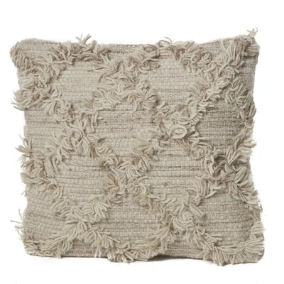 Meansville Wool Throw Pillow - Image 0