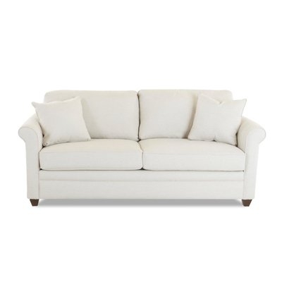 Waters 79" Rolled Arm Sofa with Reversible Cushions - Image 0