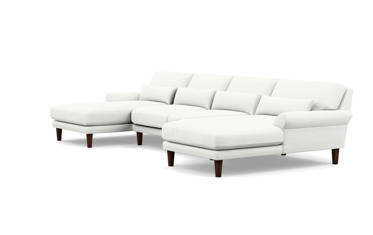 Maxwell Slipcovered Sectional Sofa with Left Chaise by Apartment Therapy - Image 3
