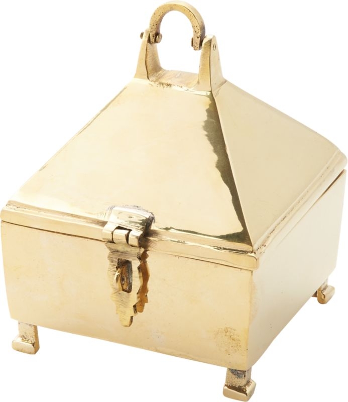 Palma Large Brass Latch Box - Image 0