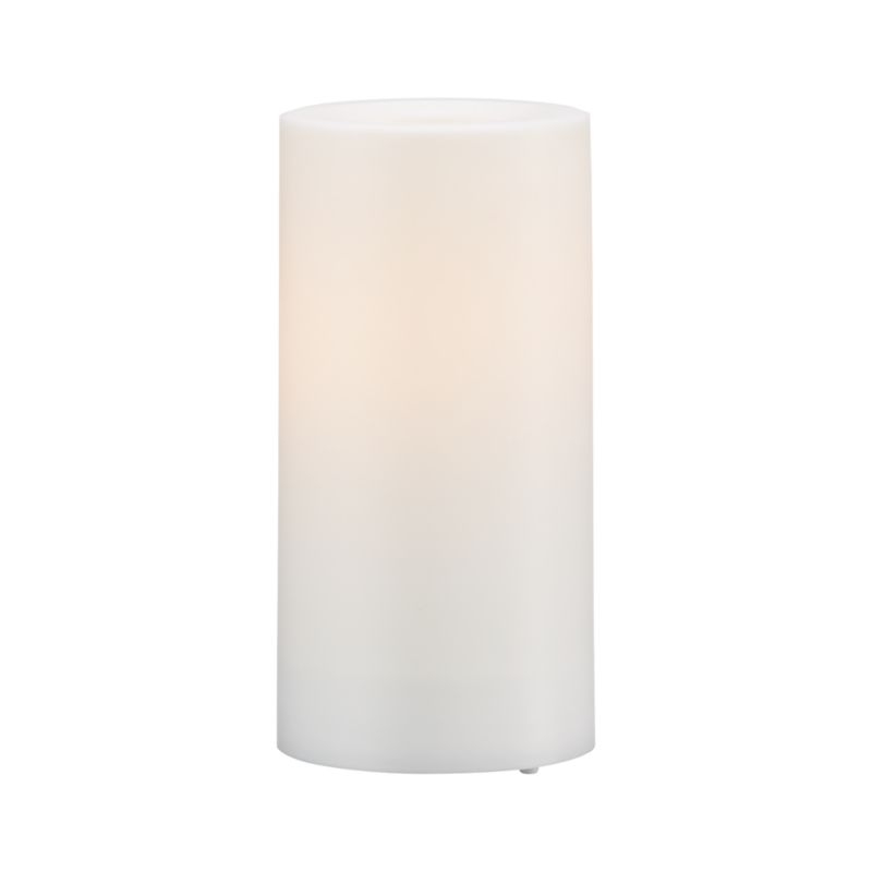 Indoor/Outdoor 4"x8" Pillar Candle with Timer - Image 9