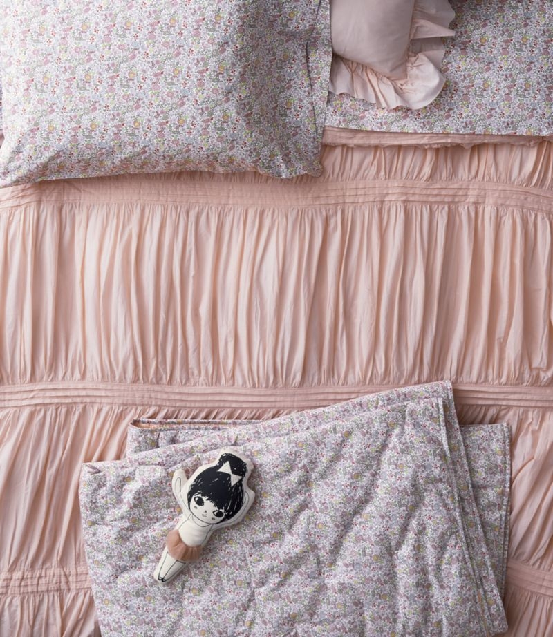 Chic Pink Floral Twin Quilt - Image 7