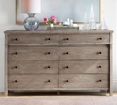 Toulouse 8-Drawer Dresser, Gray Wash - Image 3