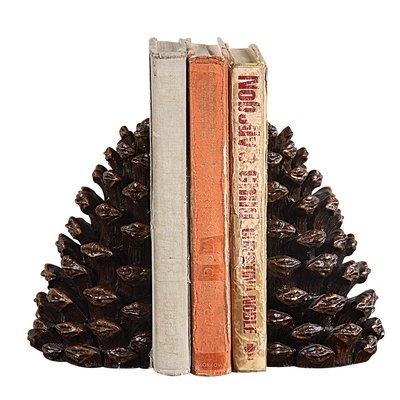 Pinecone Bookends - Image 0