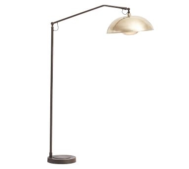 Baldwyn Sectional Floor Lamp, Bronze/Brass - Image 4