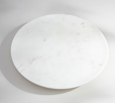 White Marble Lazy Susan - Image 2