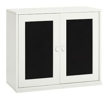 Cameron Chalkboard Cabinet, Simply White, In-Home Delivery - Image 0