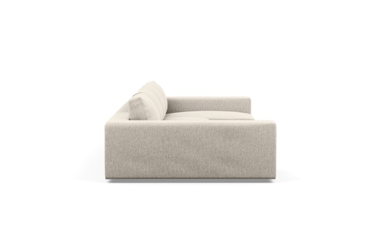 Walters U-Sectional with Wheat Fabric, and Bench Cushion - Image 2