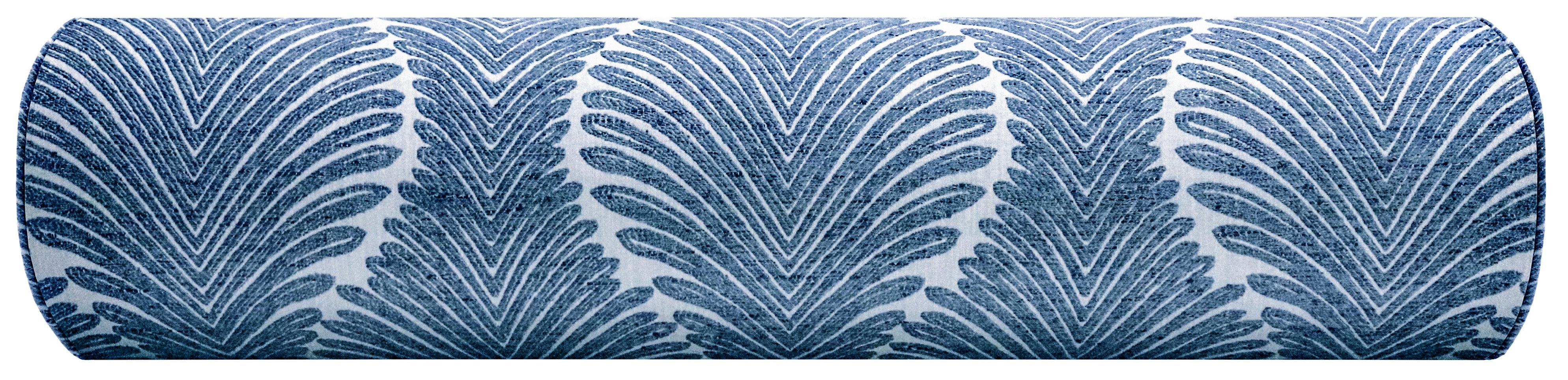 THE BOLSTER :: MUSGROVE CHENILLE // SAPPHIRE - KING // 9" X 48" - Image 0