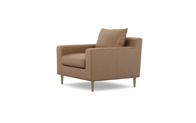 Sloan Leather Accent Chair - Image 4