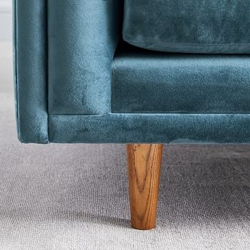 Bradford Sofa, Mod Velvet, Port Blue - Image 4