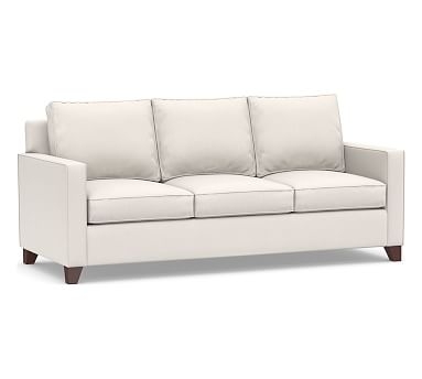 Cameron Square Arm Upholstered Sofa 86" 3-Seater, Polyester Wrapped Cushions, Sunbrella(R) Performance Chenille Salt - Image 0