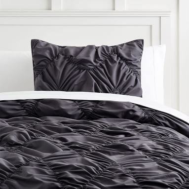 Whimsical Waves Comforter, Full/Queen, Light Gray - Image 1