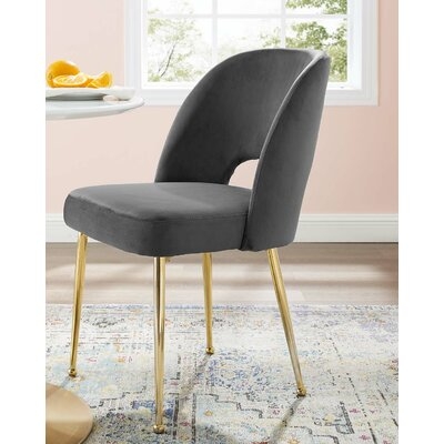 Hallsburg Dining Room Side Chair In Charcoal - Image 0