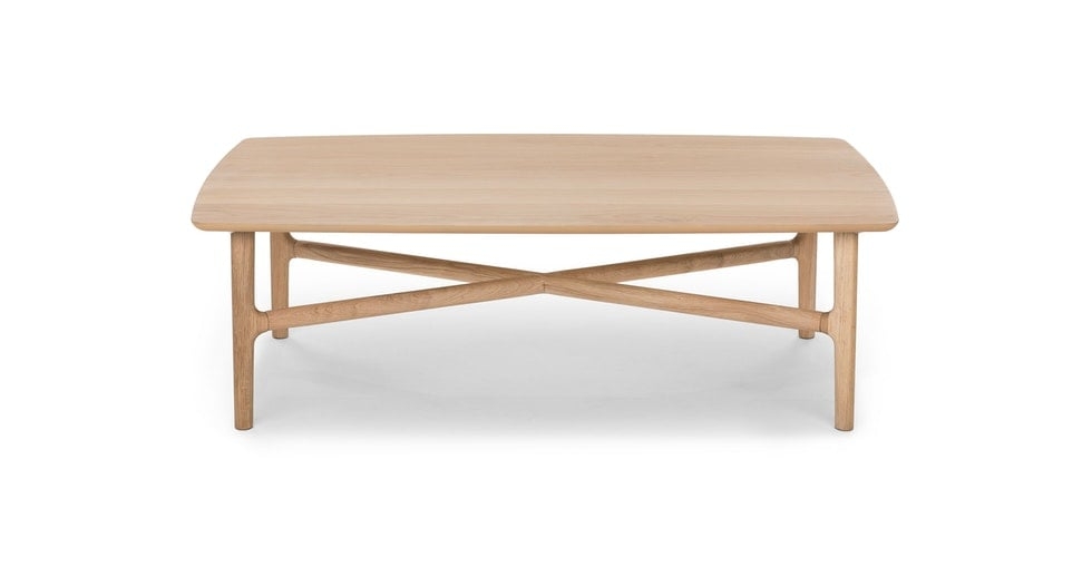 Brezza Light Oak Rectangular Coffee Table - Image 0