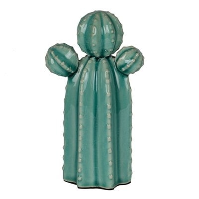 Fabienne 3 Bud Ceramic Cactus Accent Sculpture - Image 0