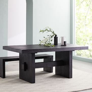 Emmerson Dining Table 62", Stone Gray Pine - Image 2
