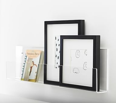 Acrylic Wall Shelf, Clear - Image 0