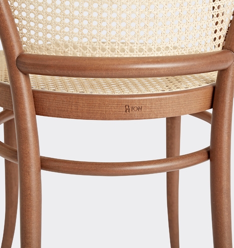 Ton 33 Caned Arm Chair - Image 5