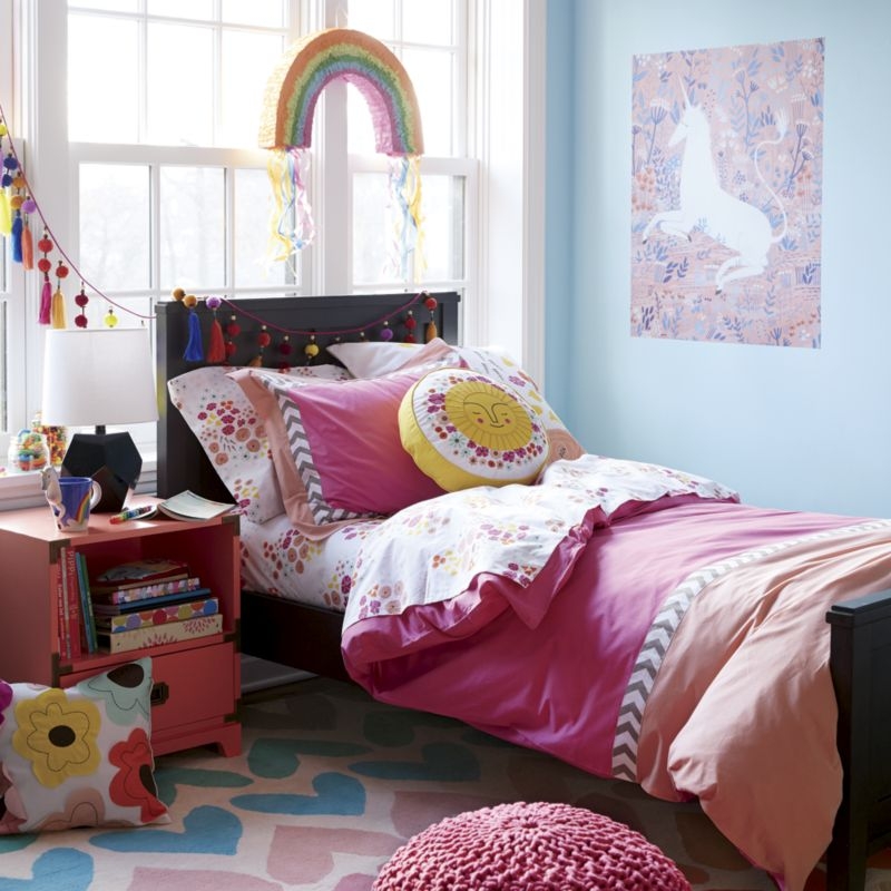 Kids Campaign Nightstand (Coral) - Image 3