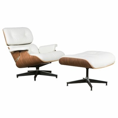 Alegria Lounge Chair and Ottoman - Image 0