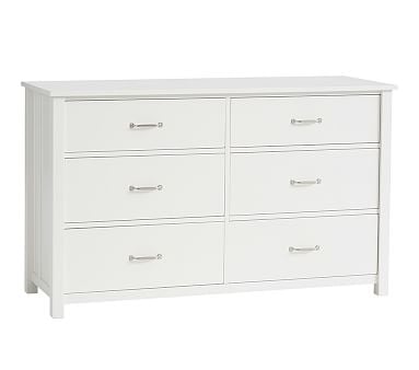 Camp Extra Wide Dresser, Simply White, In-Home Delivery - Image 0