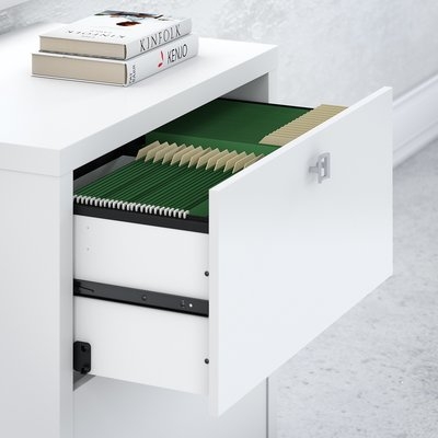 Echo 2-Drawer Lateral Filing Cabinet - Image 1