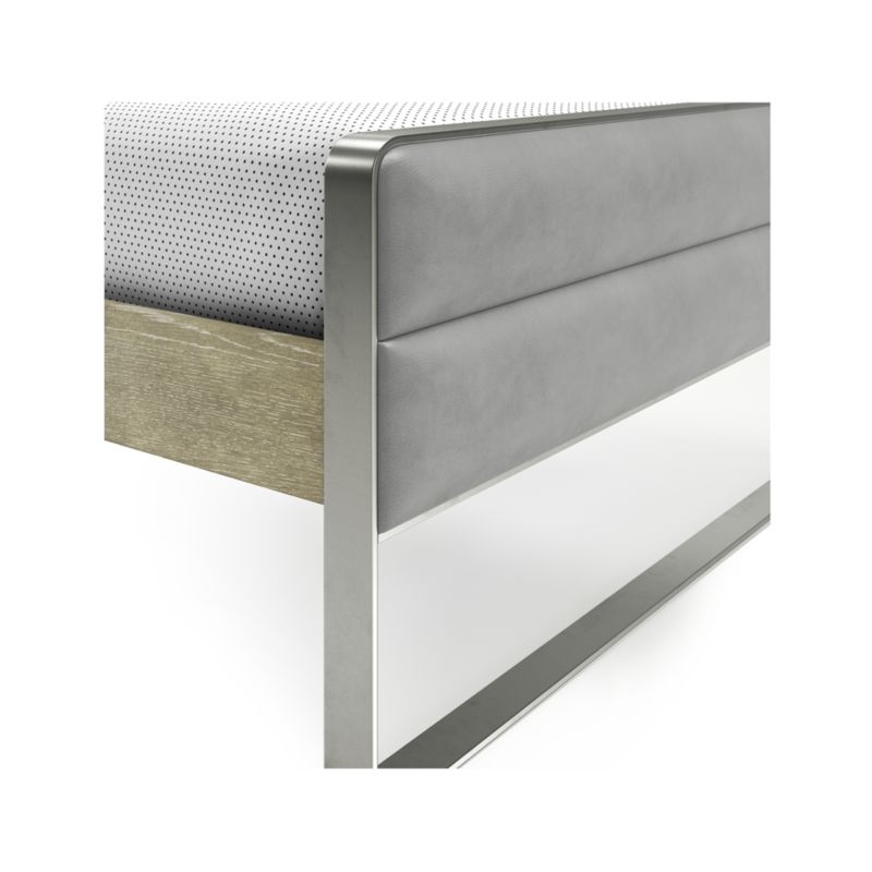 Drew Wood and Metal Twin Bed - Image 1