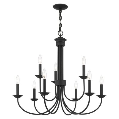 Carruthers 9-Light Candle Style Tiered Chandelier - Image 0