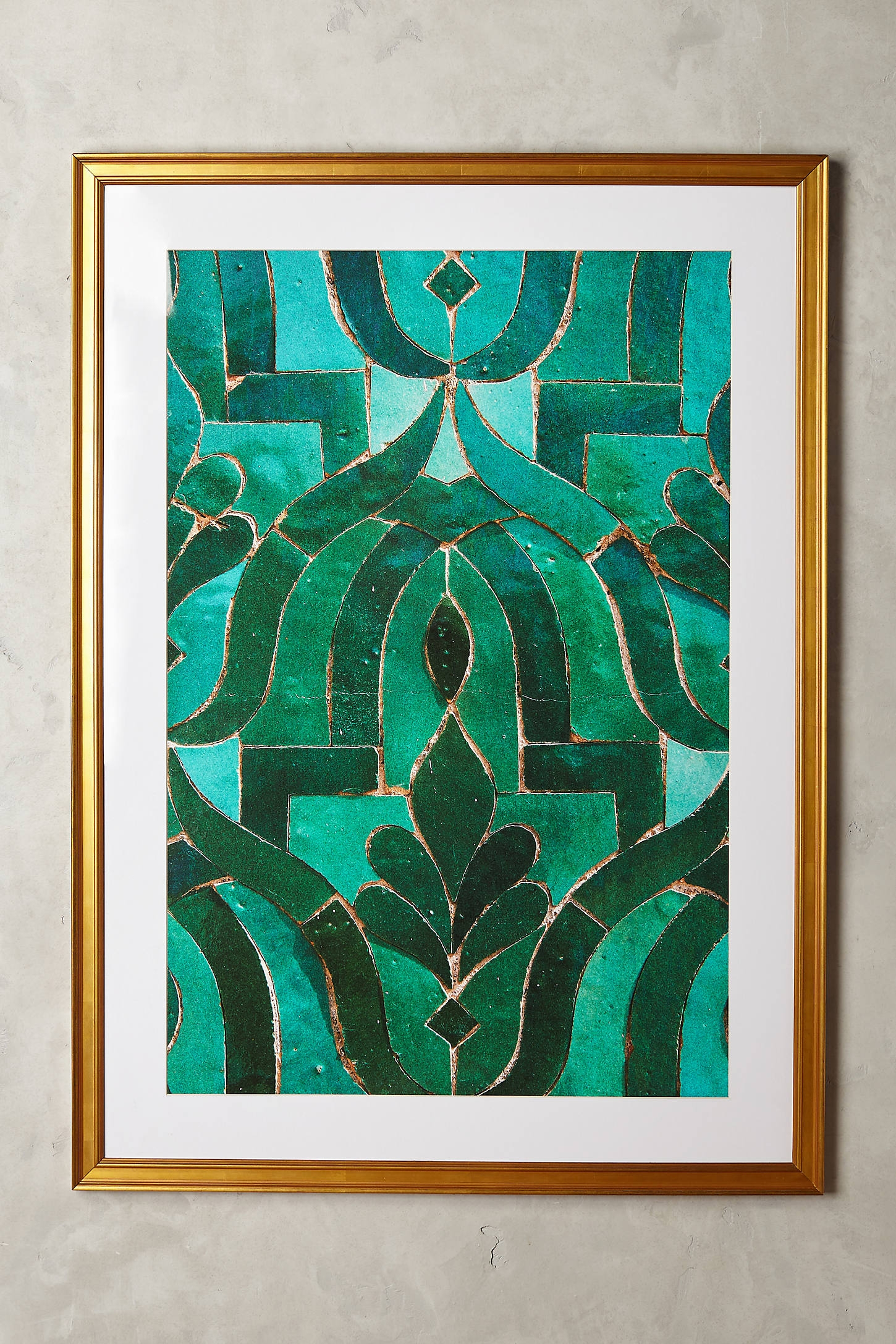 Moroccan Tile Wall Art - Image 0