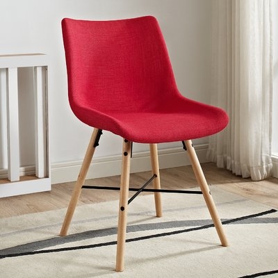 Vanwinkle Upholstered Linen Side Chair - Image 0