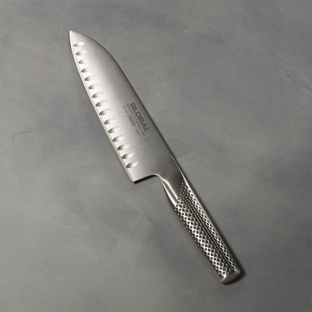 Global ® Classic 7" Hollow-Ground Santoku Knife - Image 0