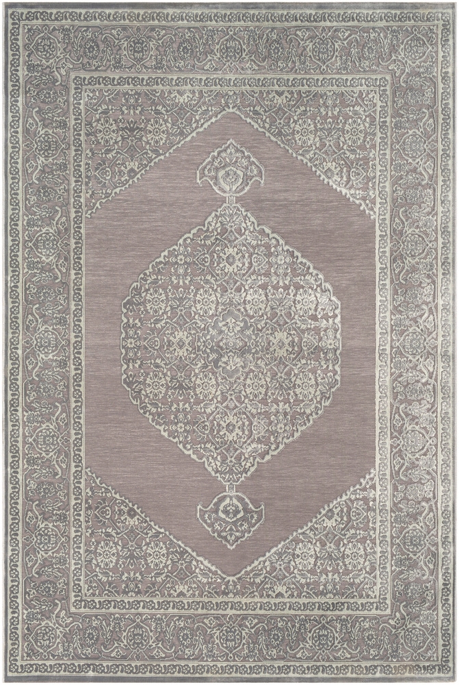 Aesop Gray Indoor 2' x 2'11" Machine Woven Rug - Image 0