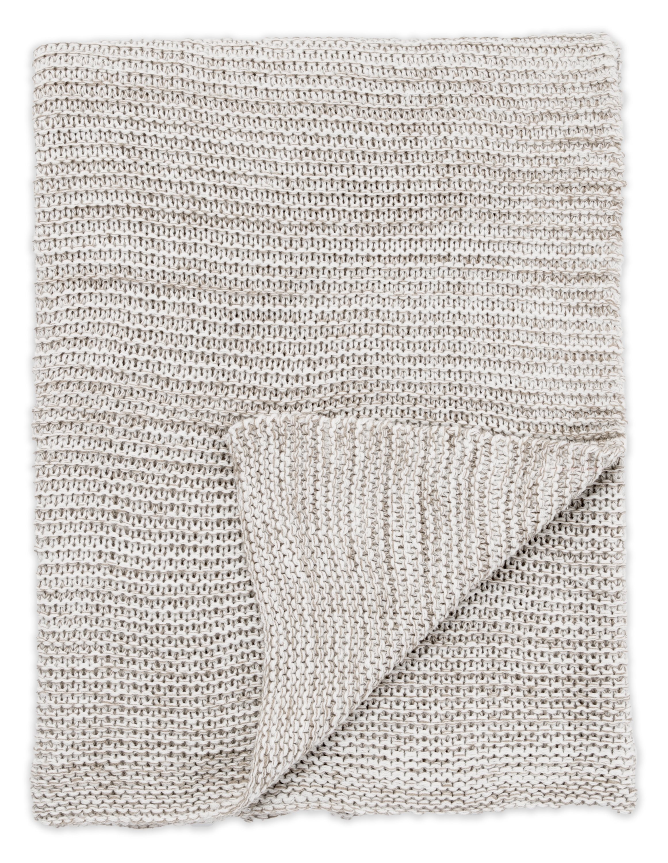 Dryden Gray/ White Solid Throw (50X60) - Image 0