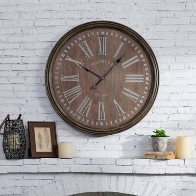 Oversized Elrod 31'' Wall Clock - Image 0