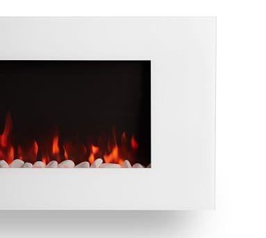 Real Flame(R) Dinatale Electric Fireplace, White - Image 2
