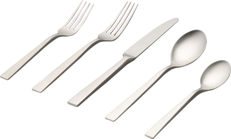 Clark Satin 5-Piece Flatware Place Setting - Image 8