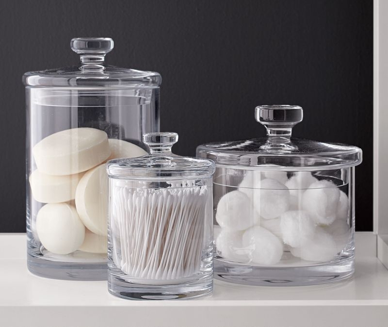 Set of 3 Glass Canisters - Image 5