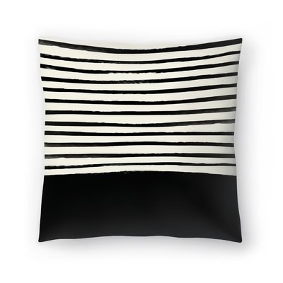 Black Throw Pillow - Image 0