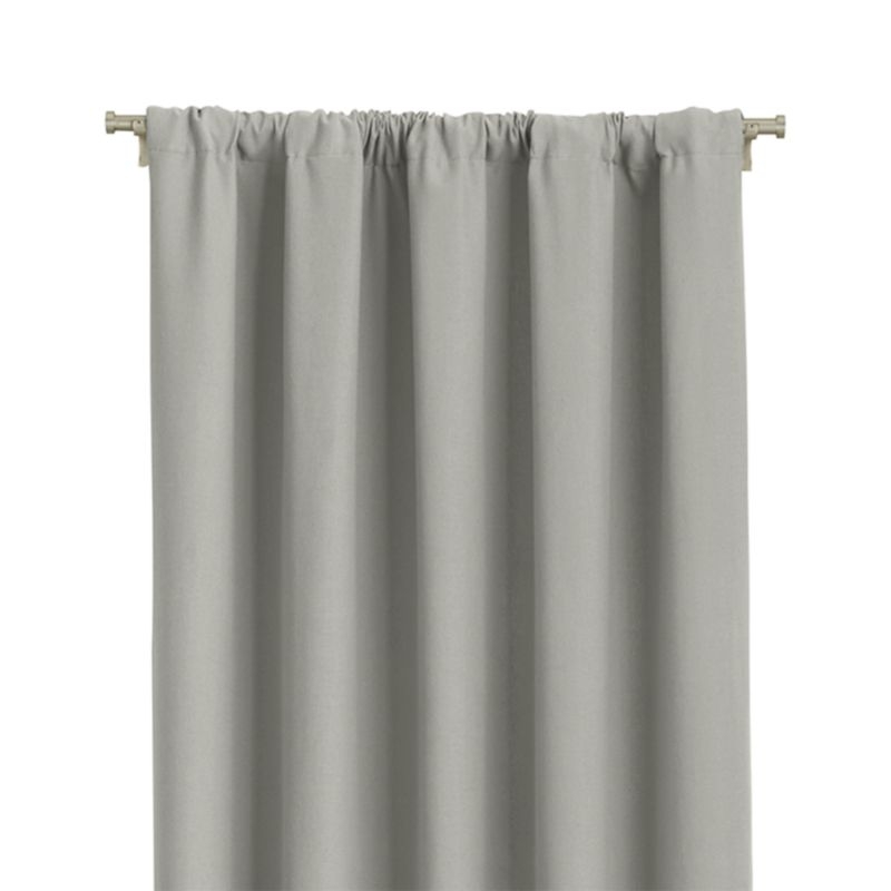 Wallace 52"x108" Grey Curtain Panel - Image 2