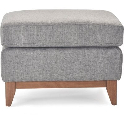 Ambrosia 24'' Wide Square Ikat Standard Ottoman See More by Wrought Studio™ - Image 0