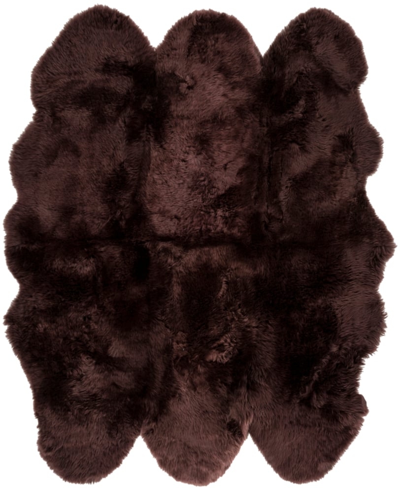 Sheepskin 6' Square Area Rug - Image 0