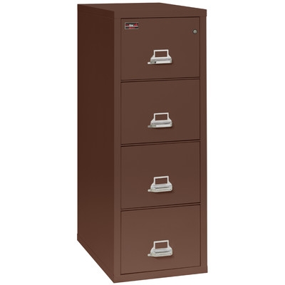 Fireproof 4-Drawer 2-Hour Rated Vertical File Cabinet - Image 0