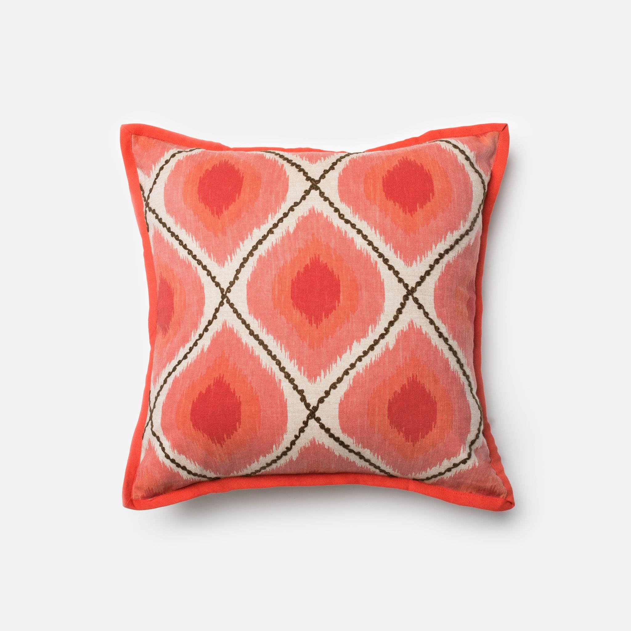 PILLOWS - CORAL / PINK - 18" X 18" Cover Only - Image 0