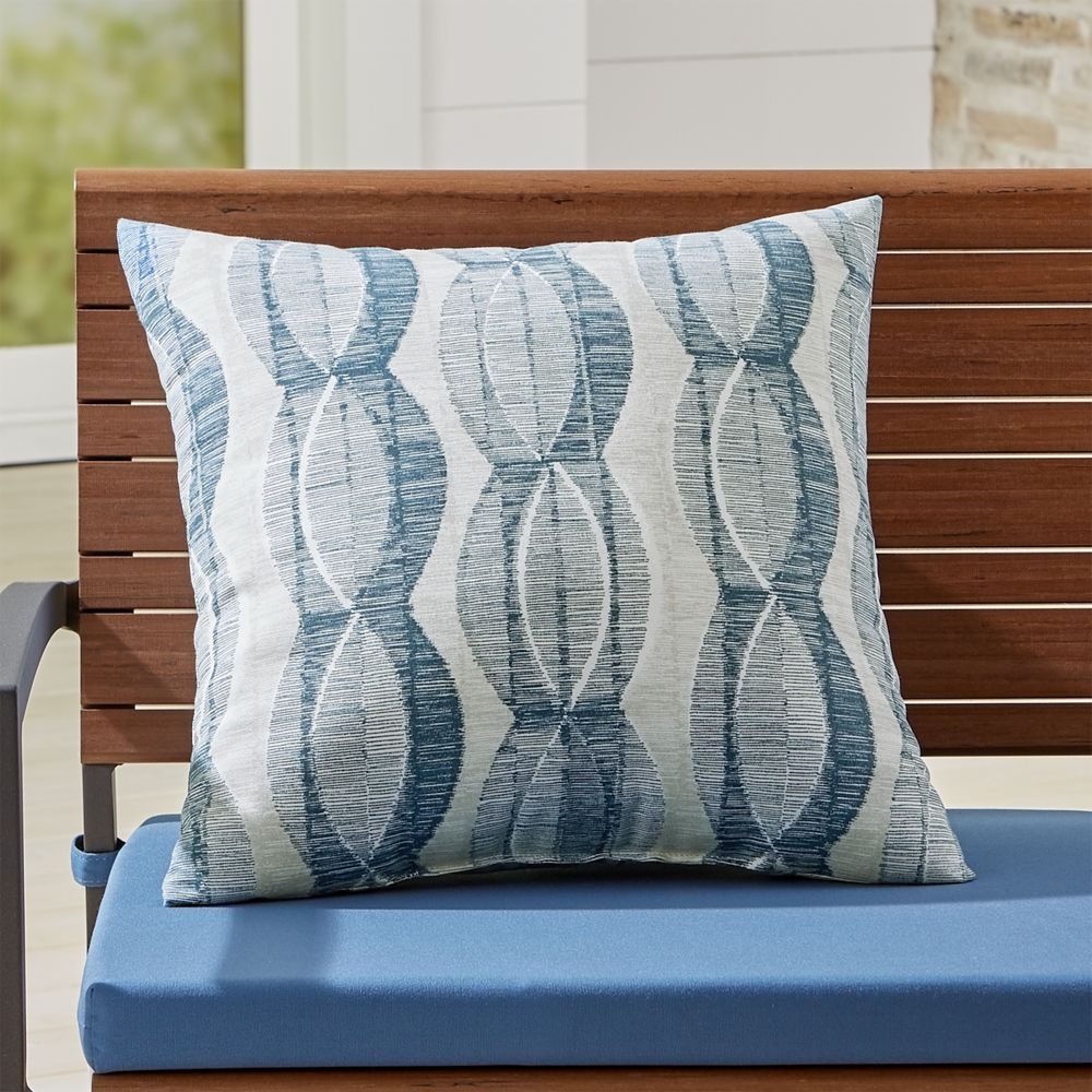 Mod Ovals 20" Sq. Outdoor Pillow - Image 0