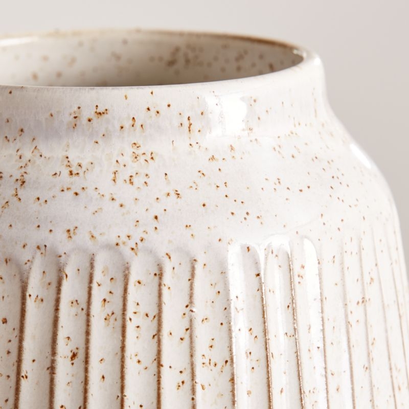 Mara Cream Vase Large - Image 1
