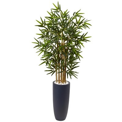 Artificial Floor Bamboo Tree in Planter - Image 0