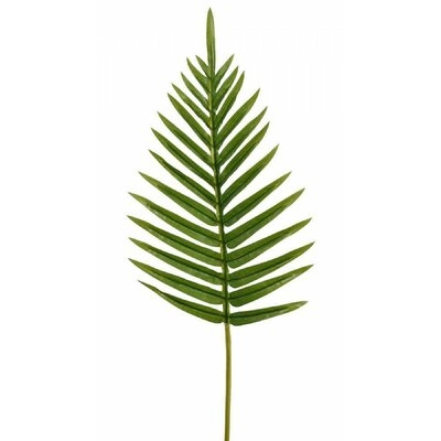 Bay Isle Home Large Faux Fern Leaf, Real Looking Plant Leaves for Decoration, Measures 26" Tall, Pack of 12 - Image 0
